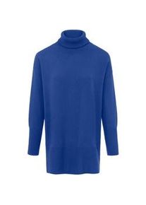 Rollkragen-Pullover include blau, 36