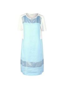 Kleid aus 100% Leinen Riani blau, 36
