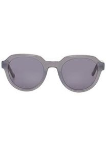 Tom Tailor Unisex Sonnenbrille halbrunder Rahmen, grau, Uni, Gr. ONESIZE