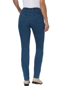 Damen Thermo-Jeans in blue-stone-washed ,Größe 54, WITT Weiden, 78% Baumwolle, 20% Polyester, 2% Elasthan