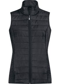 Damen Steppweste in schwarz ,Größe 44, WITT Weiden, 100% Polyester. Futter: 100% Polyester