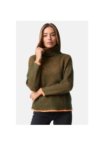 PM SELECTED Damen Warmer Rollkragen Strickpullover Pullover in Einheitsgröße PM70