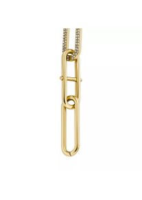 Fossil Halskette - Heritage D-Link Glitz Stainless Steel Y-Neck Neckl - in gold - Halskette für Damen