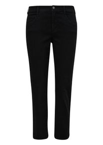 TRIANGLE Große Größen Schmale Jeans in Five-Pocket-Form Gr. 44 schwarz für Damen