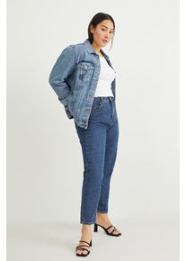 C&A Mom Jeans-High Waist-LYCRA®