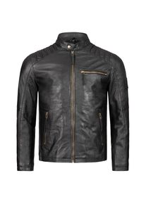 Rock Creek Lederjacke Regular Fit