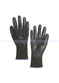Kimberly-Clark PU Handschuhe KC KLEENGUARD G40 Gr. 10 Schwarz Polyurethanbeschichtete Handschuhe
