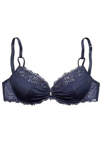 Marie Claire Push-up-BH blau Gr. 70C. Mit Bügel