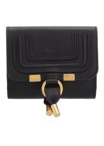 Chloé Chloé Portemonnaie - Small Marcie Wallet - in schwarz - Portemonnaie für Damen