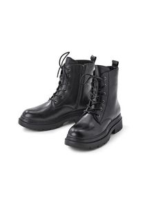 Tchibo Leder-Boots - Schwarz - Gr.: 37
