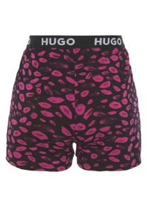 Hugo Shorts UNITE_SHORTS PRINTED mit elastischem Logo-Bund, bunt