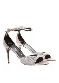 Gucci Pumps & High Heels - Mid-Heel Sandals With Crystals - in rosa - Pumps & High Heels für Damen