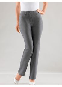 COSMA Damen Dehnbund-Jeans, grau, Gr. 20, unifarben, 76% Baumwolle, 22% Polyester, 2% Elasthan, Jeans