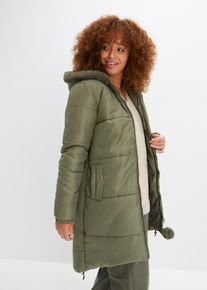 bonprix Parka, gr&uuml;n, Gr.42, attraktiver Parka mit Applikation