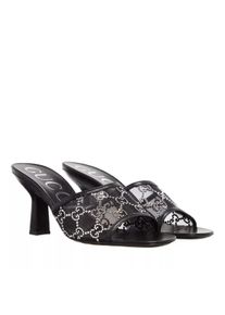 Gucci Sandalen & Sandaletten - Slider Sandals - in schwarz - Sandalen & Sandaletten für Damen