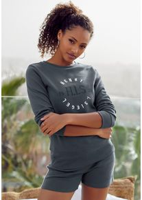 H.I.S EM LBG Große Größen Sweatshirt Gr. 44/46 blau für Damen