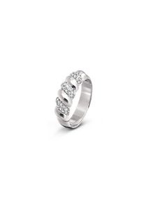 Tchibo Ring Sparkle Rows - Silber - Gr.: 17