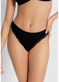 LSCN BY LASCANA String schwarz Gr. 32/34 für Damen. Körpernah. Nachhaltig.