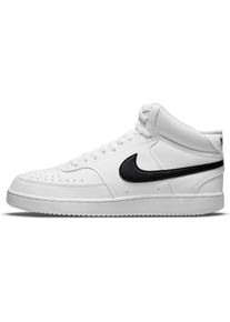 Nike Court Vision Sneaker Herren - weiß - Gr. 44 1/2 - Synthetik