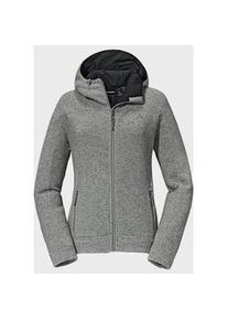 Schöffel Fleecejacke SCHÖFFEL "Fleece Hoody Lakefield L" Gr. 38, grau (9260, grau) Damen Jacken