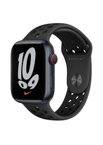 Apple Watch (Series 7) 2021 GPS + Cellular 45 mm - Aluminium - Schwarz