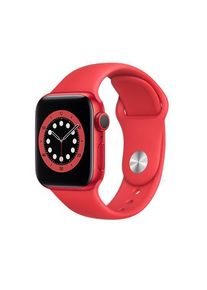 Apple Watch (Series 6) 2020 GPS + Cellular 44 mm - Aluminium Rot - Sportarmband Rot