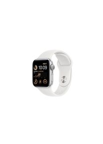 Apple Watch (Series SE) 2020 GPS 40 mm - Aluminium Silber - Sportarmband Weiß