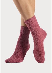 Lascana Kuschelsocken pink Gr. - (35/42) für Damen