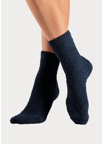 Lascana Kuschelsocken blau Gr. - (35/42) für Damen