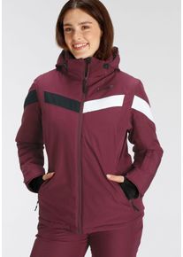 Große Größen Skijacke von Maier Sports Gr. 46 rot für Damen