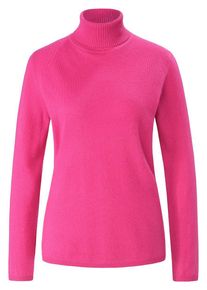Rollkragen-Pullover aus Schurwolle und Kaschmir include pink