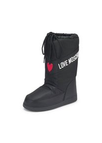 Schnee-Stiefel Love Moschino schwarz