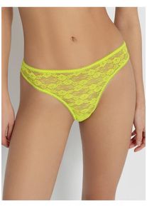LSCN BY LASCANA String grün Gr. 32/34 für Damen. Figurbetont
