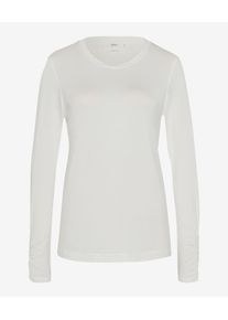 Brax Damen Shirt Style CARINA, Weiß, Gr. 42