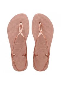 Havaianas Luna Sandalen Damen Reisen (Gr 33/34 |rosa)