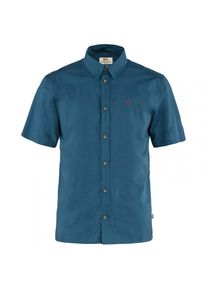 Fjällräven Fjällräven Övik Lite Shirt S/S Hemd Men (Gr S |blau)
