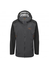 Rab Kinetic Alpine 2.0 Jacket Regenjacke Men (Gr M |grau |wasserdicht)