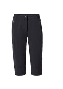 Vaude Farley Iii Caprihose Damen - schwarz - Gr. 36 - Polyamid/Elastan