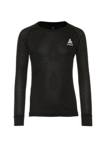 Odlo Active Warm Unterhemd Kinder - schwarz - Gr. 116 - Polyester