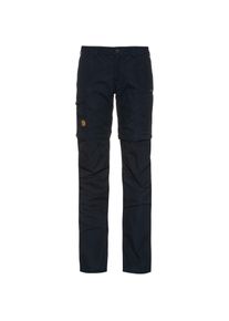 Fjällräven Fjällräven Karla Pro Zipphose Damen - blau - Gr. 44 - Polyester/Baumwolle