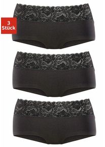 Vivance Panty schwarz Gr. 32/34 für Damen. Mit Spitze. Körpernah. Nachhaltig.