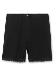 Große Größen Shaping-Formpants mit hoher Taille und Spitzensaum Gr. 58 schwarz von sheego für Damen
