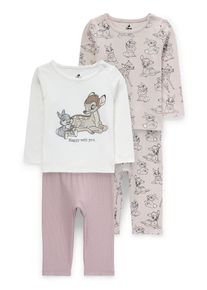 C&A Multipack 2er-Bambi-Baby-Pyjama-4 teilig