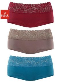 Vivance Panty mehrfarbig Gr. 32/34 für Damen. Mit Spitze. Körpernah. Nachhaltig.