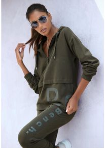 Große Größen Hoodie Gr. 40/42 grün für Damen