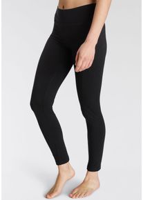 Vivance Große Größen Leggings Gr. 44/46 schwarz für Damen