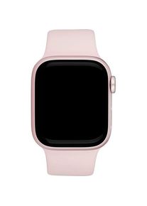 Apple Watch 9 GPS 45mm Rosé Alu Hellrosa Sportarmb. M/L