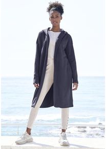 H.I.S. H.I.S Kapuzensweatjacke blau Gr. 32/34 für Damen. Bequem. Nachhaltig.
