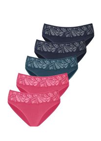 Vivance Jazz-Pants Slips mehrfarbig Gr. 32/34 für Damen. Mit Spitze. Körpernah. Nachhaltig.
