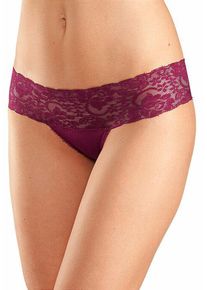 Vivance Brasilslip mehrfarbig Gr. 32/34 für Damen. Mit Spitze. Bequem. Nachhaltig.